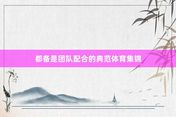 都备是团队配合的典范体育集锦