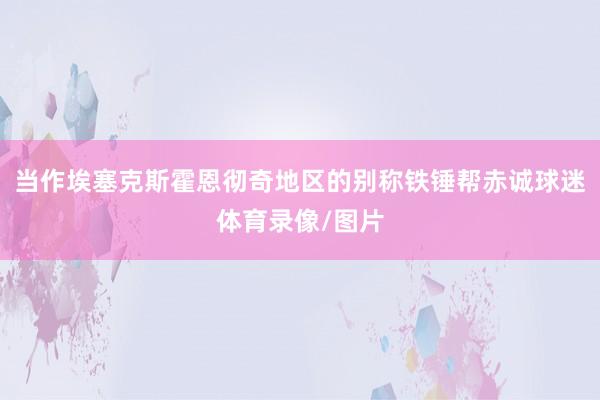 当作埃塞克斯霍恩彻奇地区的别称铁锤帮赤诚球迷体育录像/图片