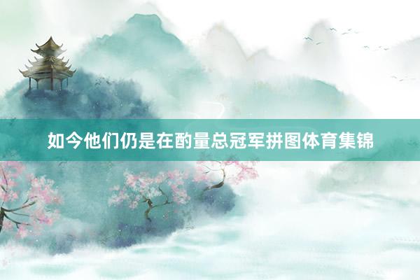 如今他们仍是在酌量总冠军拼图体育集锦