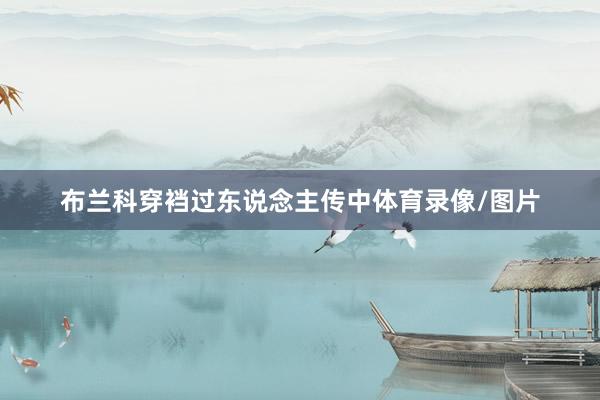 布兰科穿裆过东说念主传中体育录像/图片