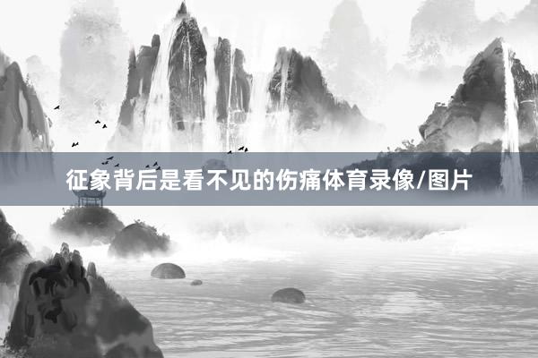 征象背后是看不见的伤痛体育录像/图片