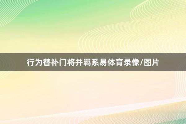 行为替补门将并羁系易体育录像/图片