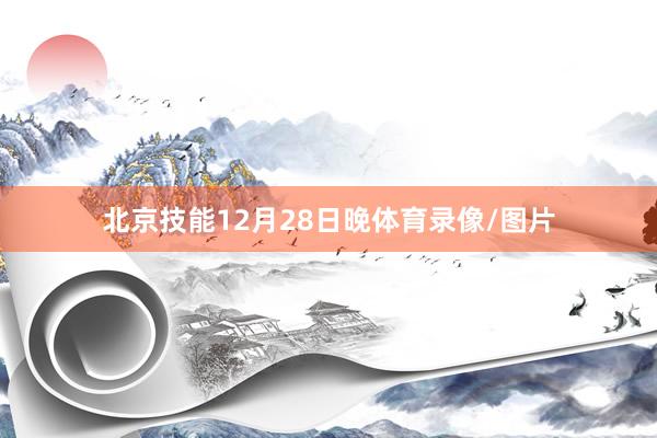 北京技能12月28日晚体育录像/图片