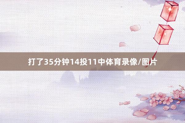打了35分钟14投11中体育录像/图片