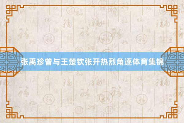 张禹珍曾与王楚钦张开热烈角逐体育集锦